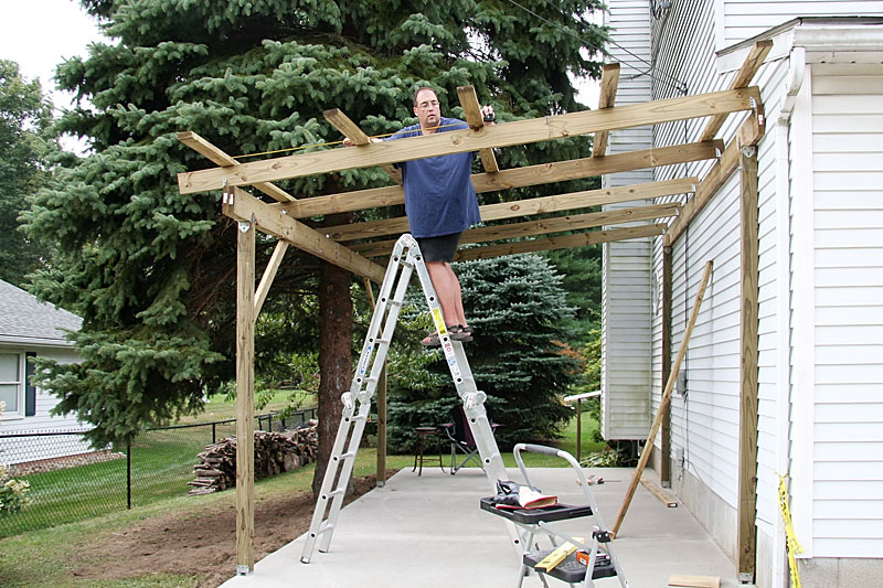 Build Carport Attached To House